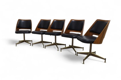 Brodie Mid Century Swivel Chairs - 5
