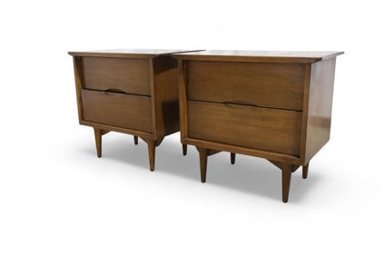 Bassett Walnut Night Stands