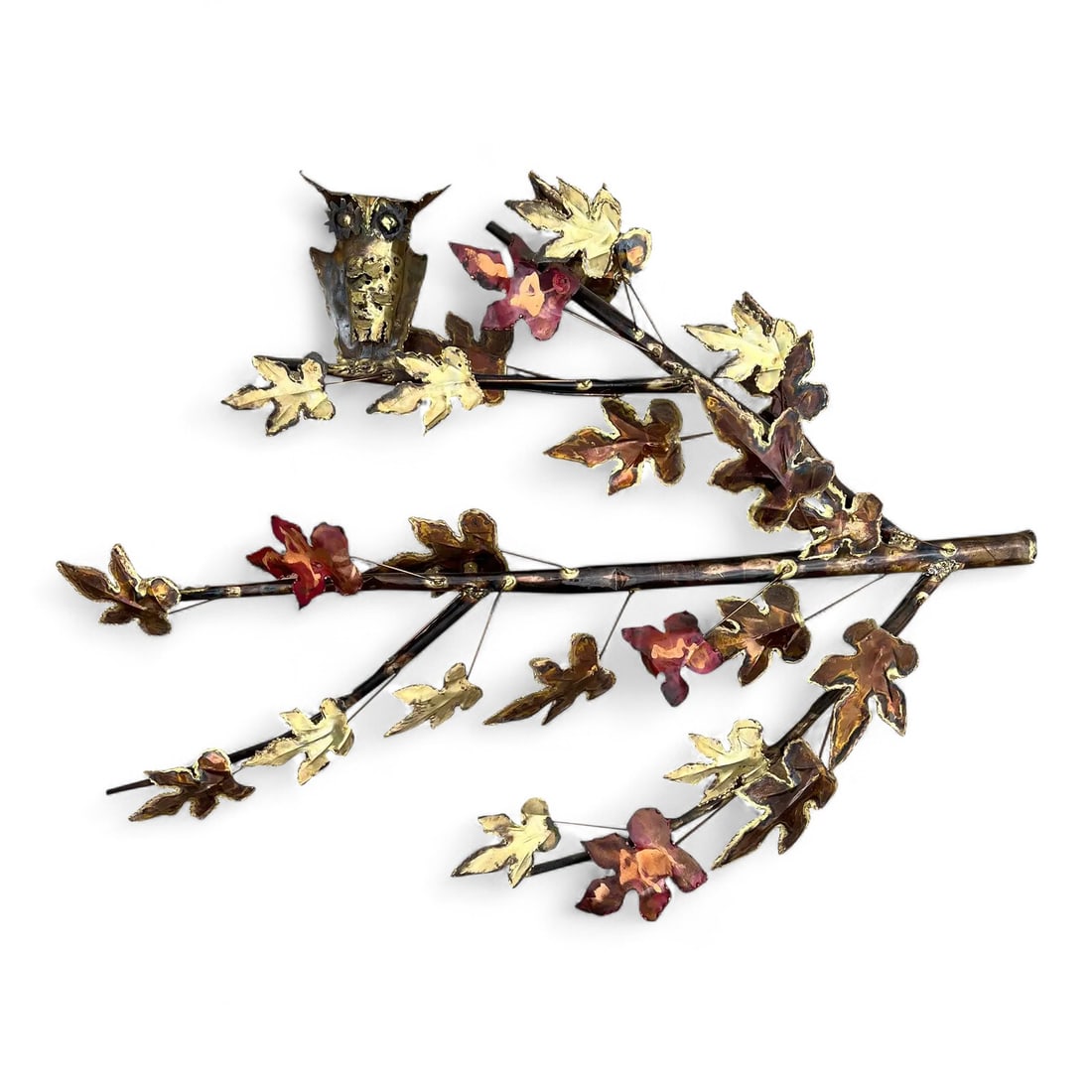 Curtis Jere Style Metal Brutalist Wall Sculpture (1 of 2)