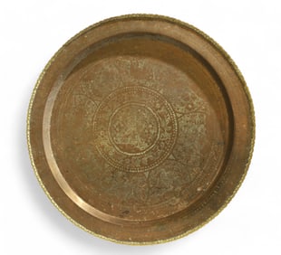 Indian Brass Tray