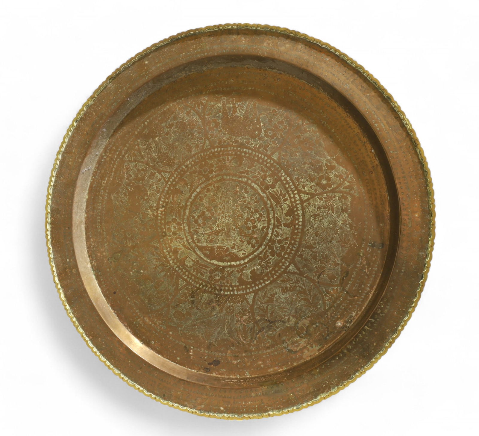 Indian Brass Tray (1 of 11)
