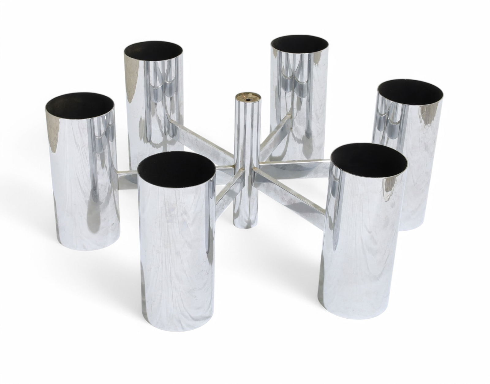 Scolari Style Chrome Chandelier (1 of 7)