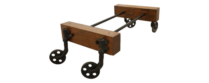 Industrial Style Wheeled Base