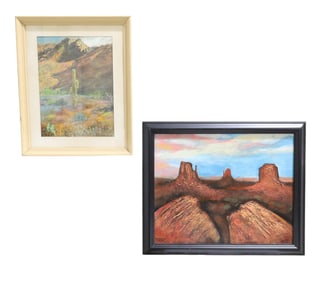 Signed Oil on Board - 2