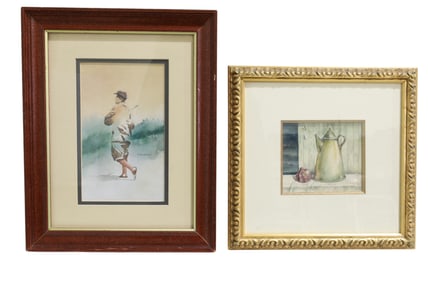 Framed Watercolors - 2