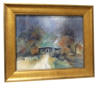 Signed Batkowiec - Watercolor
