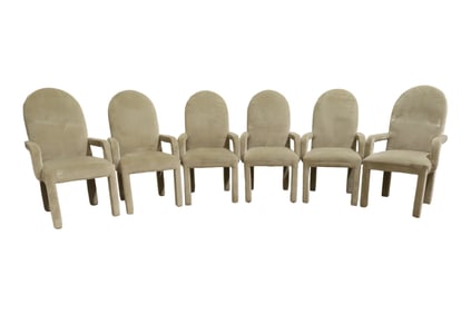 Milo Baughman Style Parson Chairs - 6