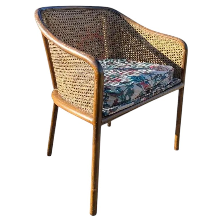 Ward Bennett Style Cane Chair (1 of 6)