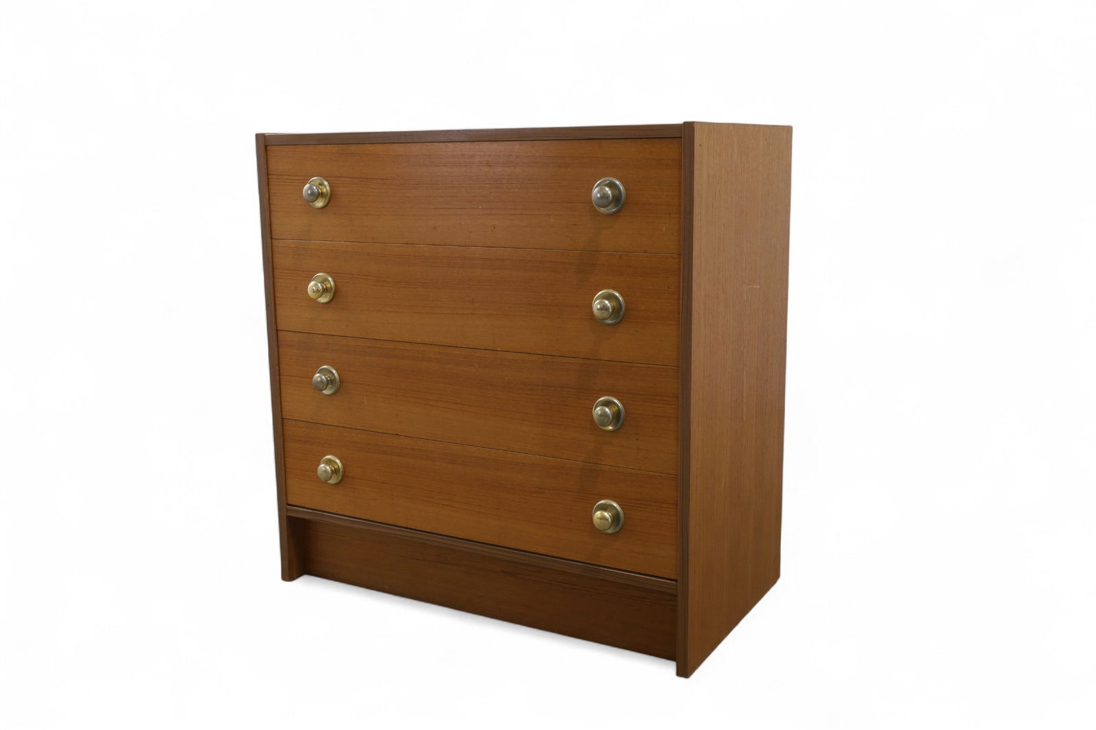 Danish Teak 4 Drawer Chest (1 of 13)