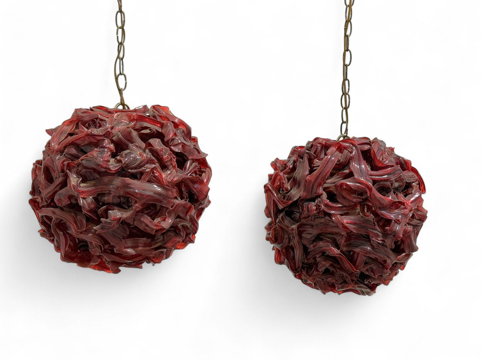 Red Spaghetti Swag Fixtures - 2 (1 of 8)