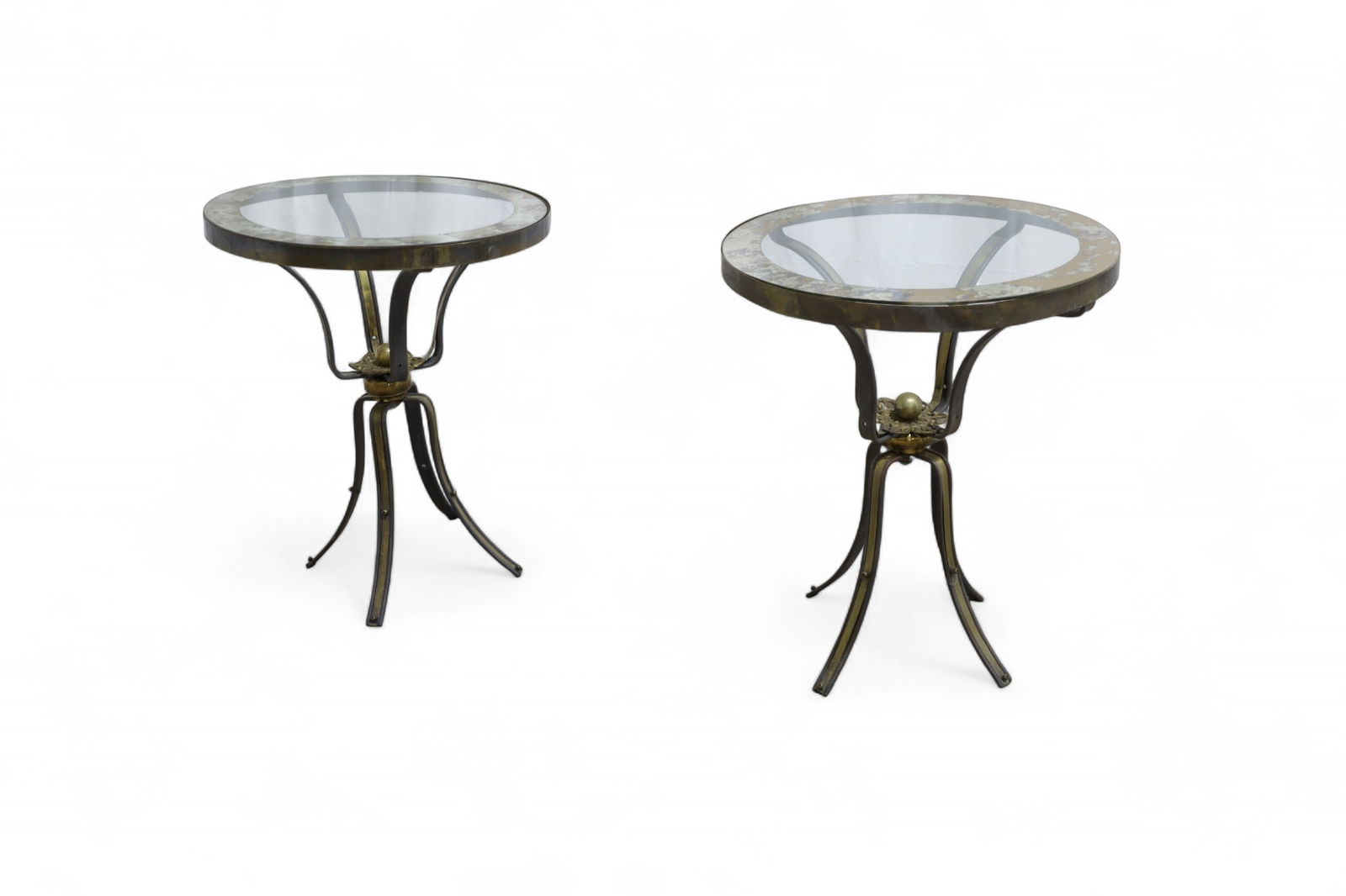 Maison Jansen (Attr.) Glass Side Tables - 2 (1 of 11)