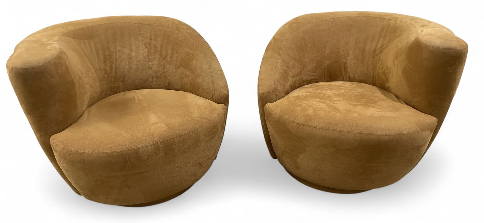 Pair of Corkscrew Swivel Chairs from Precedent (1 of 20)