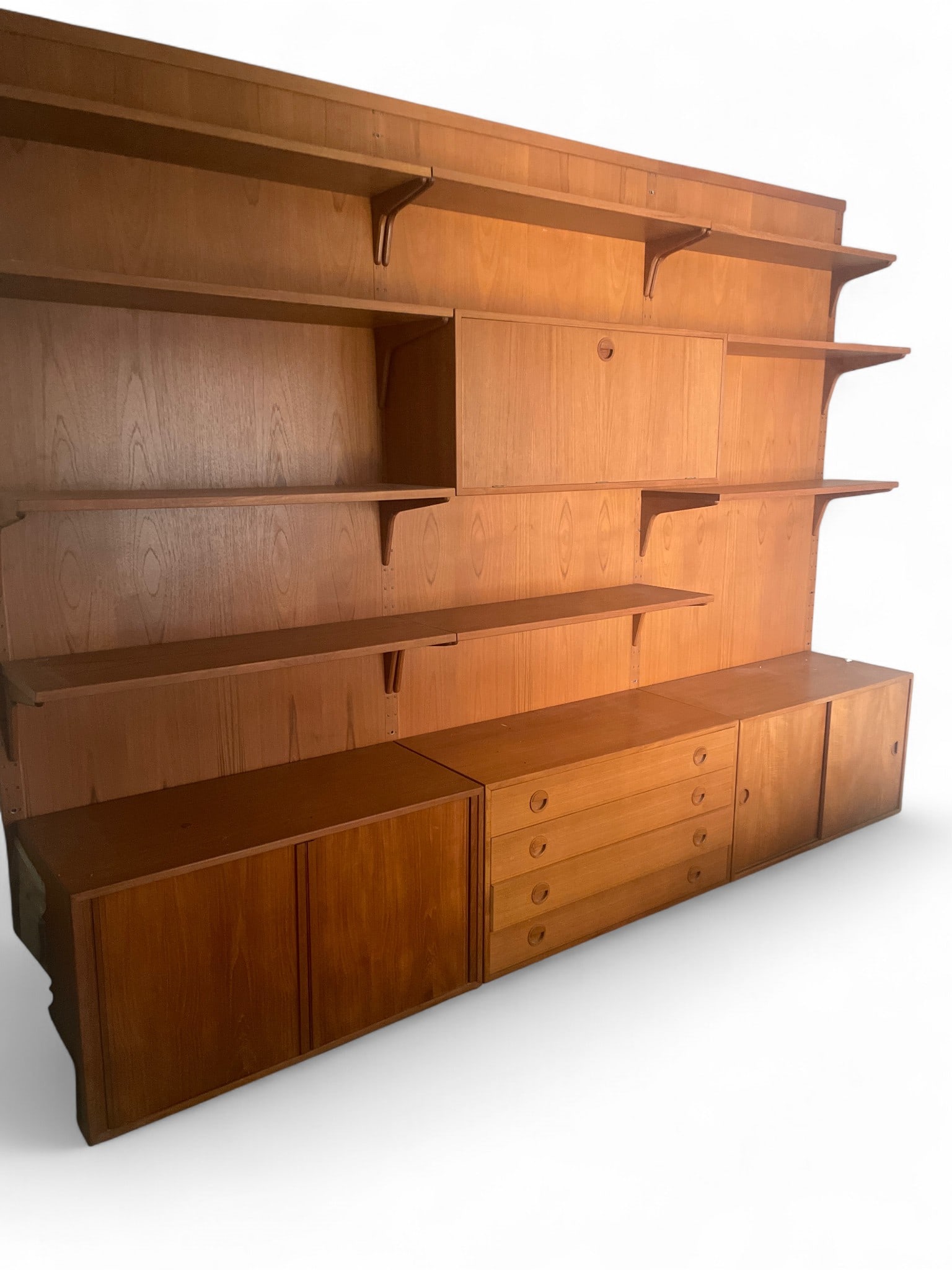 Hansen & Guldborg Denmark Teak Wall Unit (1 of 20)