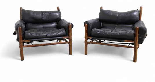 Arne Norell Kontiki Lounge Chair - Pair