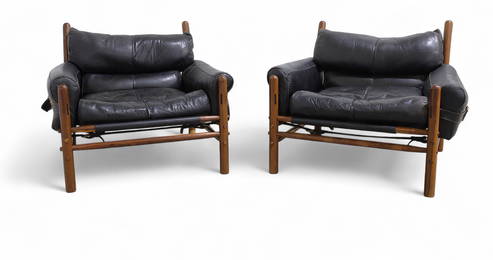 Arne Norell Kontiki Lounge Chair - Pair