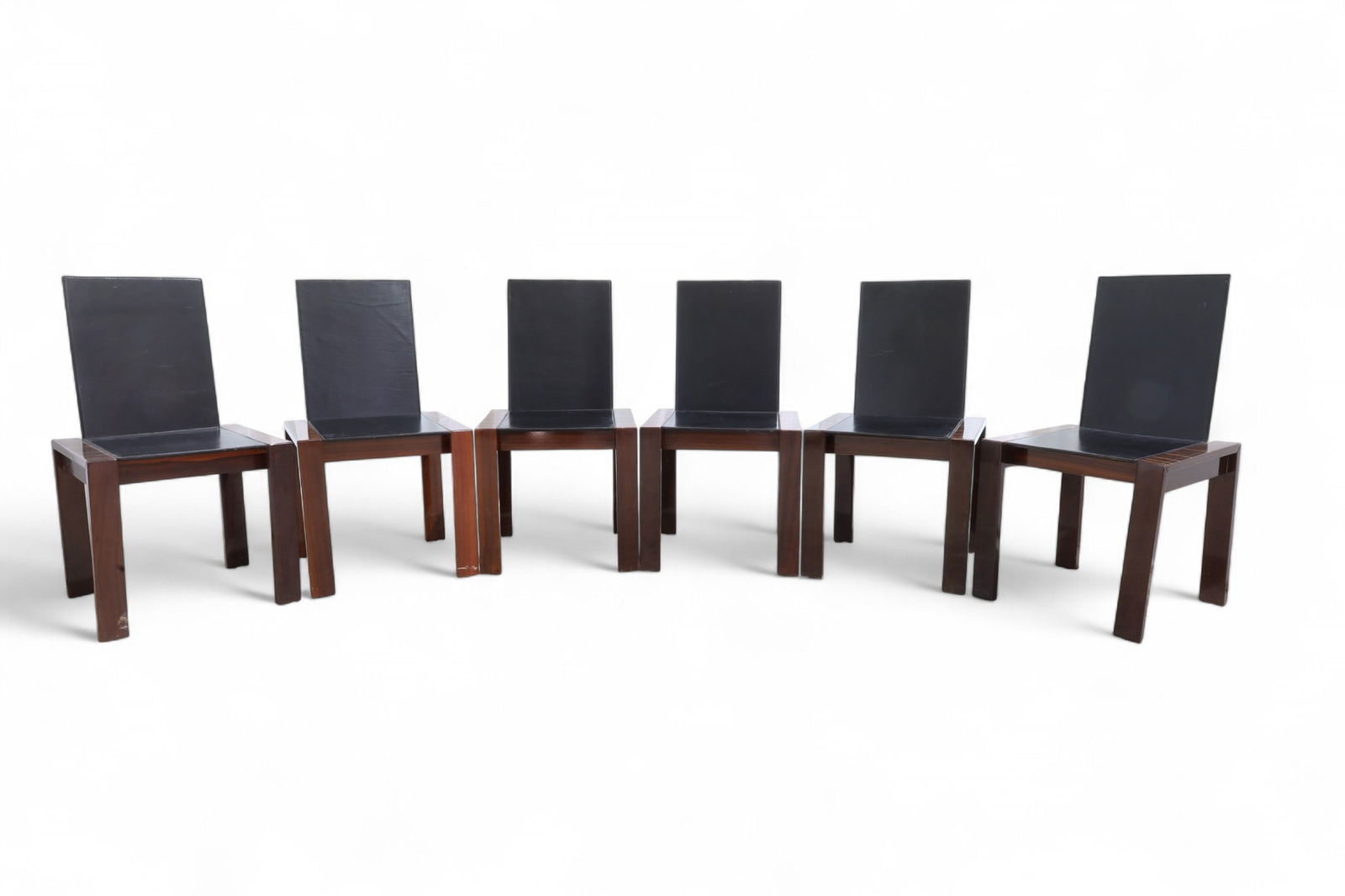 Afra & Tobia Scarpa Style Rosewood Chairs - 6 (1 of 17)