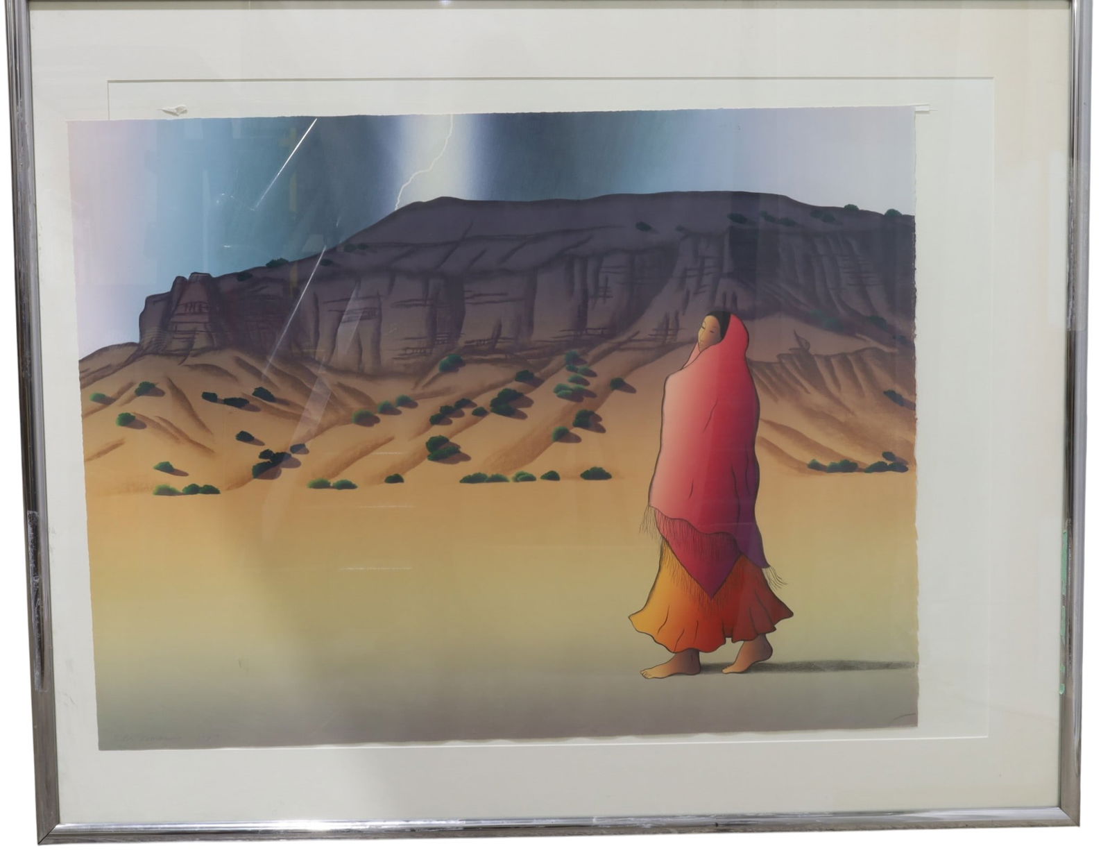 R.C Gorman Lithograph (1 of 4)