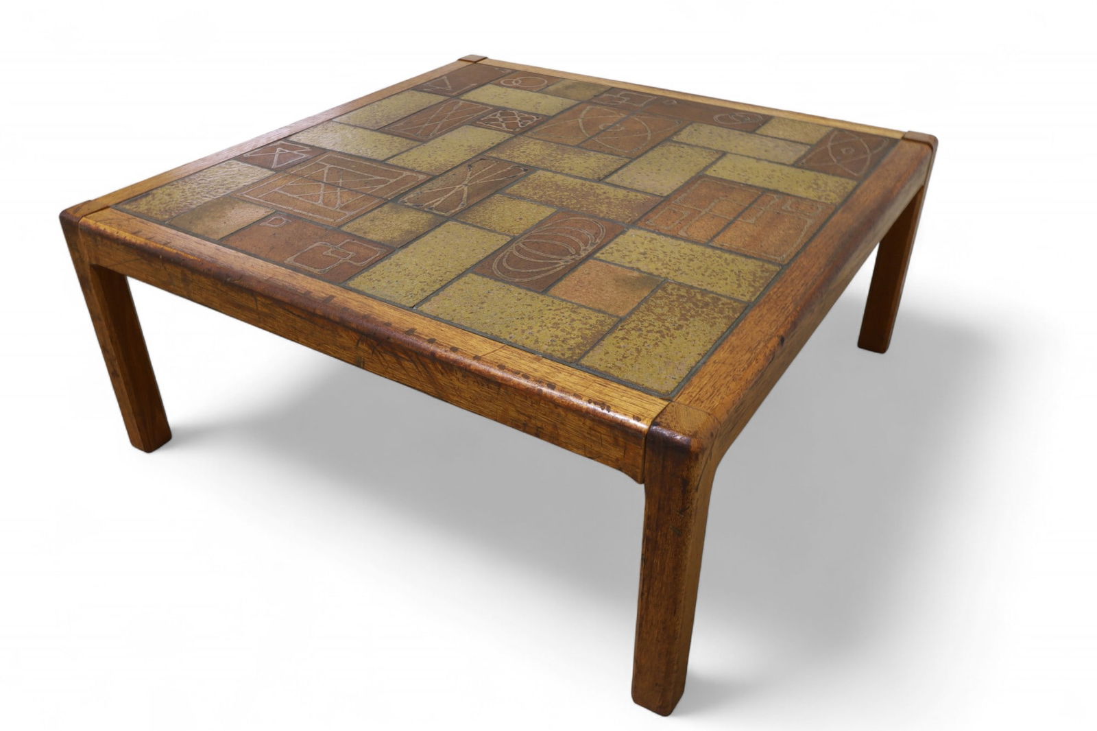 Britt Sallingboe Signed Tile Coffee Table (1 of 9)