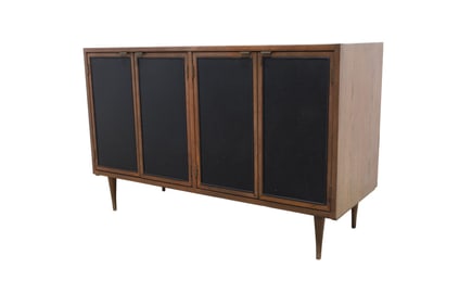 Mid Century 4 Door Credenza