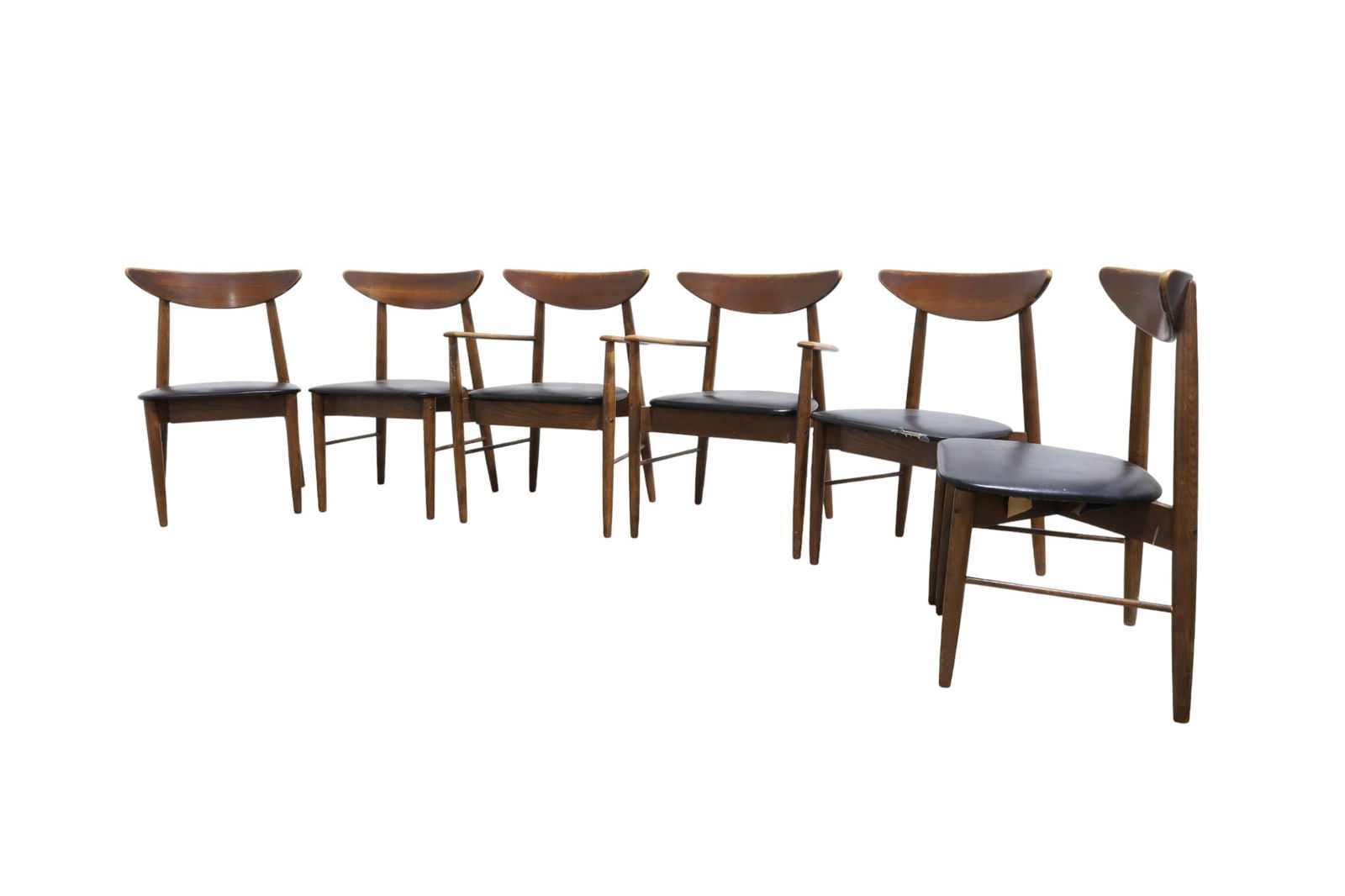 Stanley Danish Style Dining Room Chairs - 6 (1 of 13)