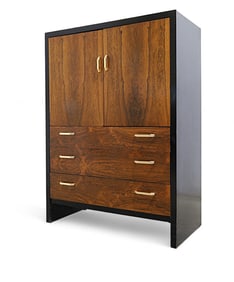 John Stuart Rosewood & Ebony High Chest