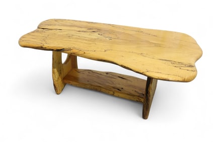 Steve Heller Live Edge Maple Coffee Table