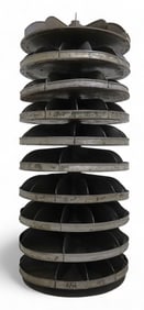 Vintage "Rotabin" Industrial Revolving Parts Bin