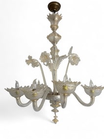 Mid Century Murano Chandelier