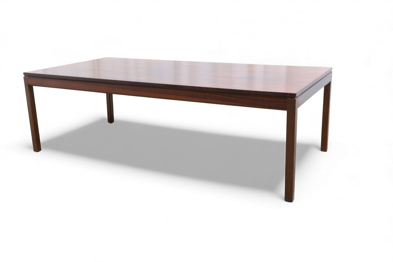 Heggen Norway Rosewood Coffee Table: A Heggen Norwegian rosewood coffee table