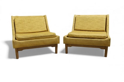 Conant Ball Slipper Chairs - Pair