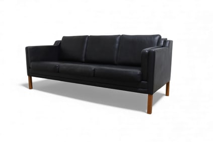 Borge Mogensen Leather Sofa