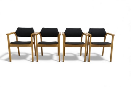Swedish Dining Arm Chairs - 4