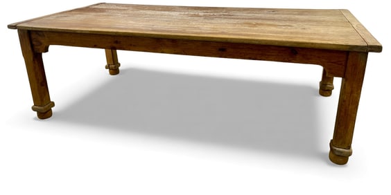Large Pine Harvest Table