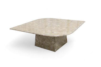 Italian Gian Pierre Marble Eye Coffee Table