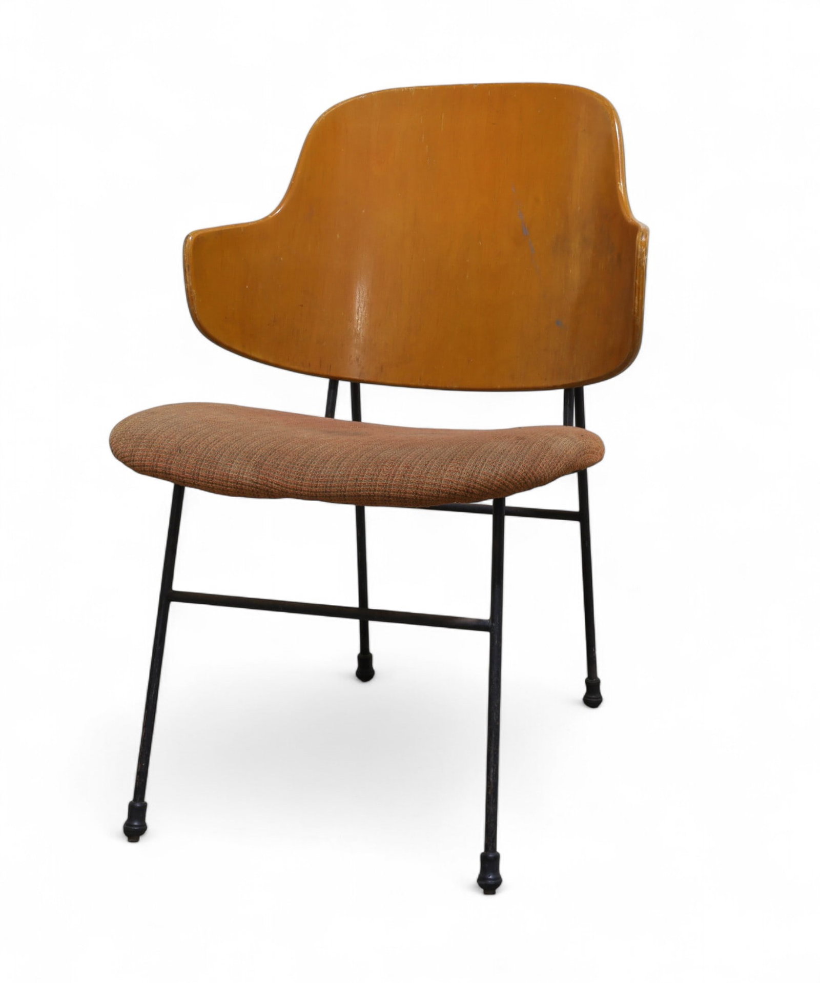 IB Kofod Larsen Penguin Lounge Chair: An IB Kofod Larsen Penguin Lounge Chair Seat Height:18