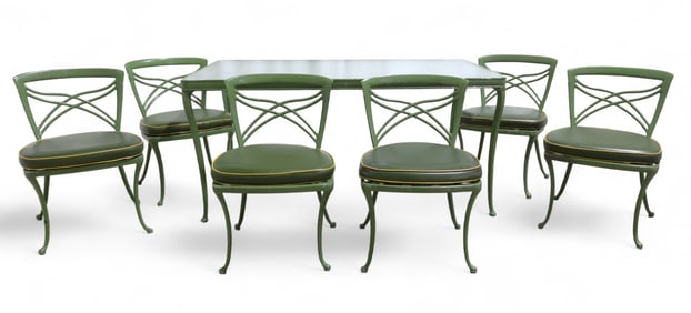 Brown Jordan Aluminum Table Group - 7 Pcs.