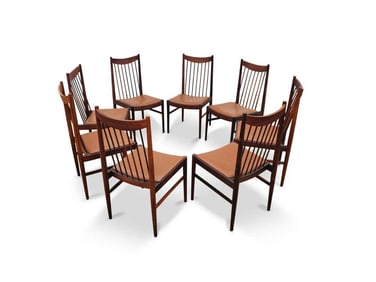 Arne Vodder Rosewood  Dining Chairs - 8