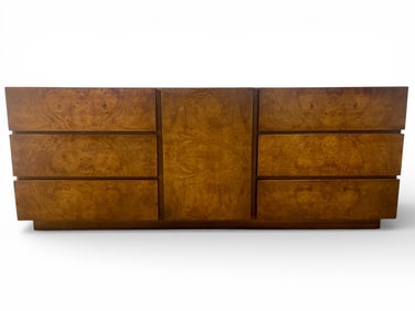 Lane Milo Baughman Style Long Dresser