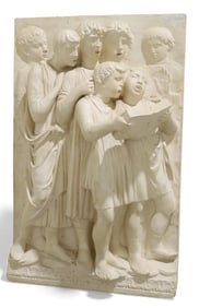 Caproni Plaster Frieze Aftr Della Robbi's Cantori