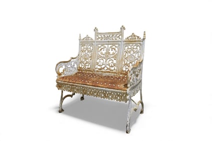 Cast Iron Victorian Garden Bench