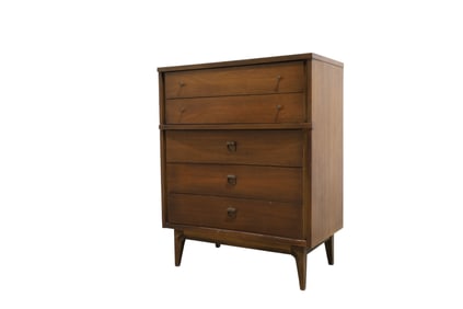 Johnson Carper Mid Century High Chest