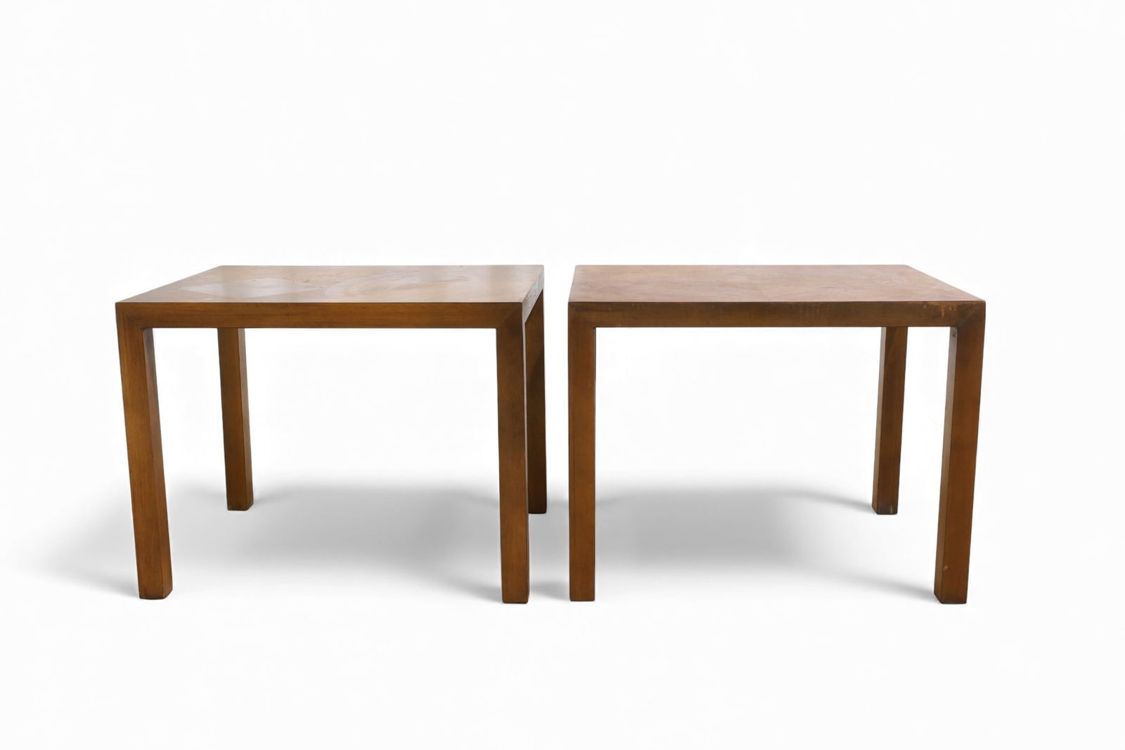 Lane Walnut Side Tables - Pair (1 of 8)