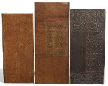 Early Peruvian Mounted Textiles - 3