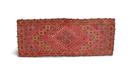 Mounted Mini Kilim Rug