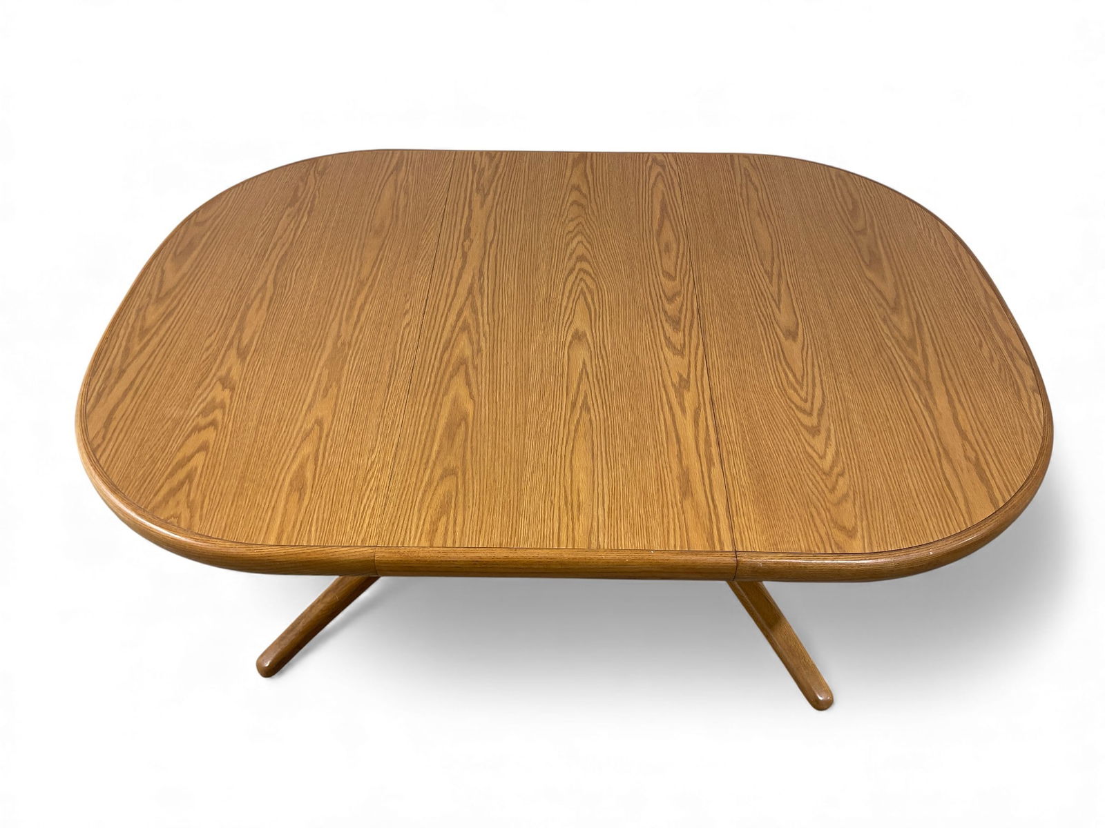 Danish Style Round Table with Extension Leaf (1 of 13)