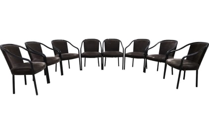 Ward Bennett Geiger Grey Mohair Arm Chairs - 8