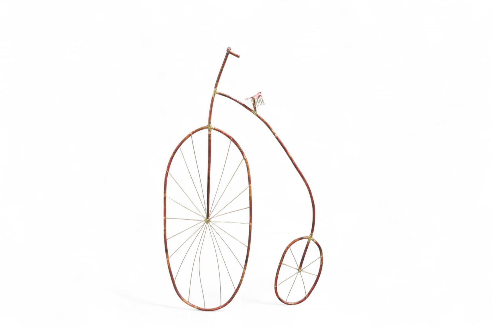 Curtis Jere Style Bike Wall Sculpture: A Curtis Jere style bike wall sculpture Dimensions:40x24