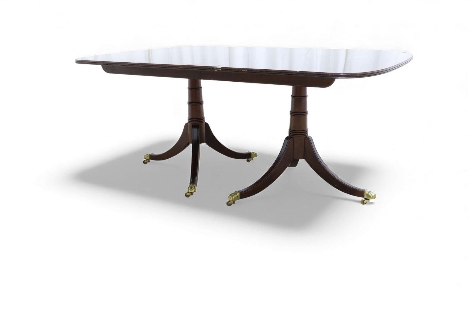 Stickely  Banded Mahogany Dining Table (1 of 12)