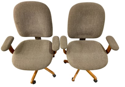 Ergonomic Office Chairs - Pair