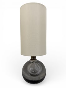 Mid Century Swedish Crystal Lamp